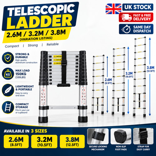 8m heavy duty - 2.6m-3.8m,