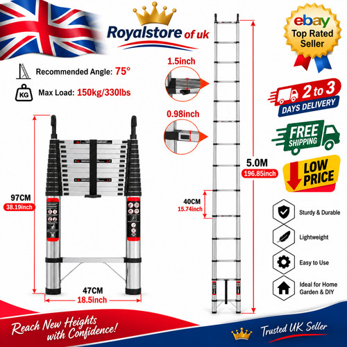 8m heavy duty - 2.6m-3.8m,