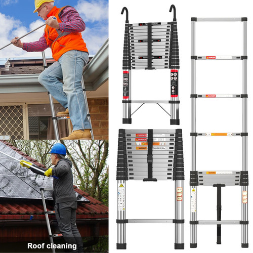 Telescopic ladder extendable - telescopic,