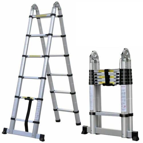 Telescopic ladder - 3.8m,