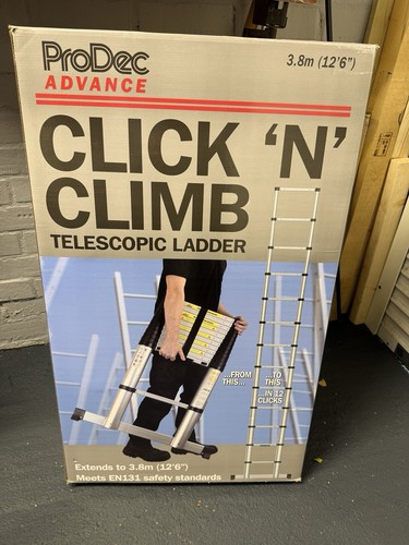 Prodec telescopic ladder 8m - telescopic,