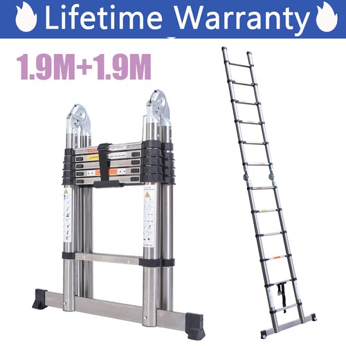 Telescoping frame ladder - frame,