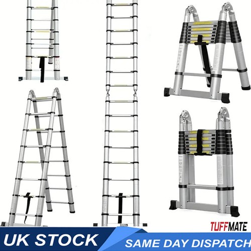 Telescopic ladder double - ladder,