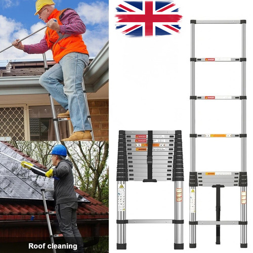 Telescopic ladder 150kg - telescopic,