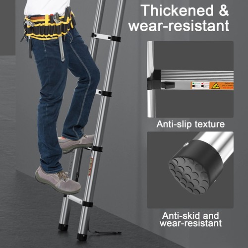 Telescopic ladder stainless - ladder,