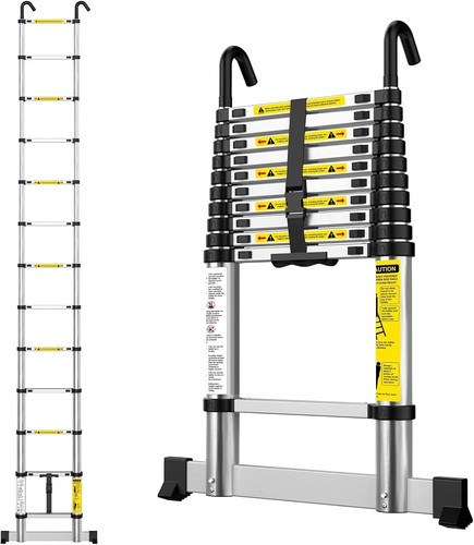 Telescopic extension ladder - telescopic,