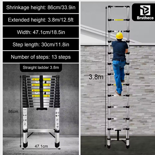 Brstheco telescopic - brstheco, 3.8m