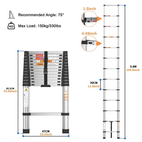 Heavy duty multi purpose - 3.8m,