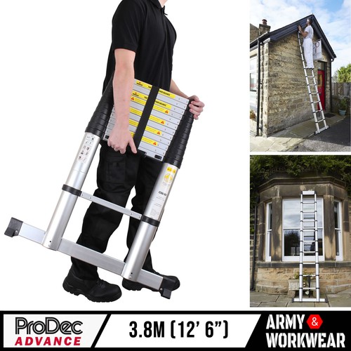 Prodec telescopic ladder 8m - prodec,