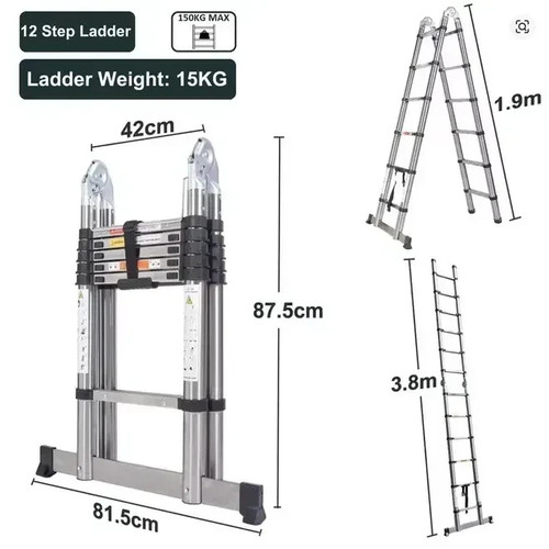 8m 4m 5m steel - 2.6m, 3.8m