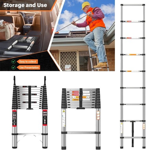 Telescopic ladder stainless - ladder,