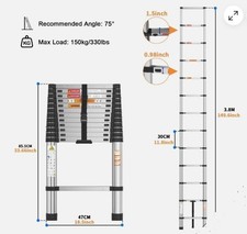 3.8m Stainless Steel