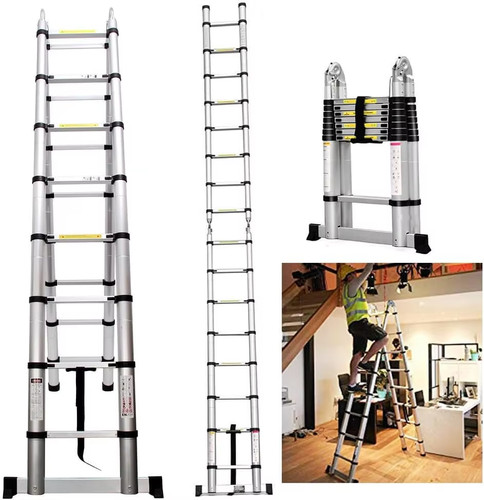 Aluminum telescopic - 3.8m,