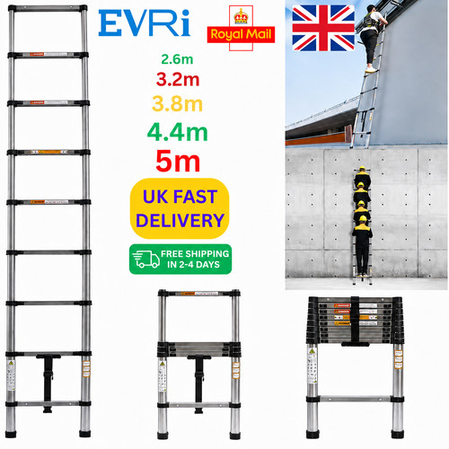 Telescopic ladder extendable - telescopic,